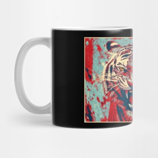 Tiger Pop art 9 Mug